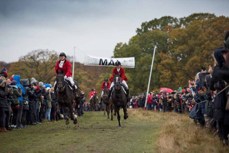 Action from the Finish line at Hubertus 2016  