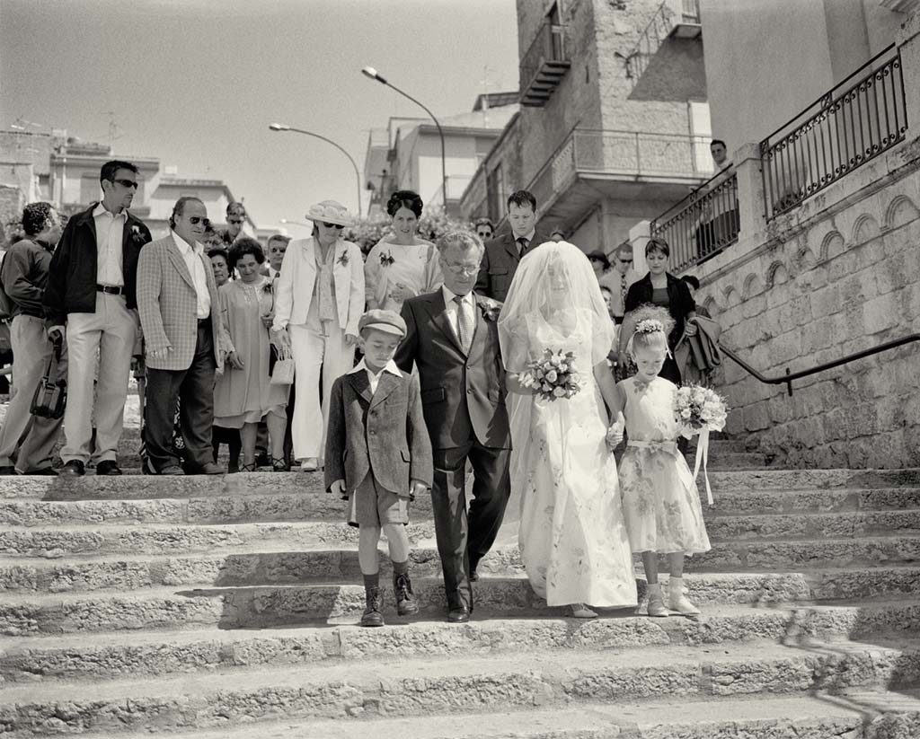 Bridal group at an Italian Wedding