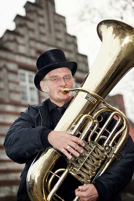Tuba player