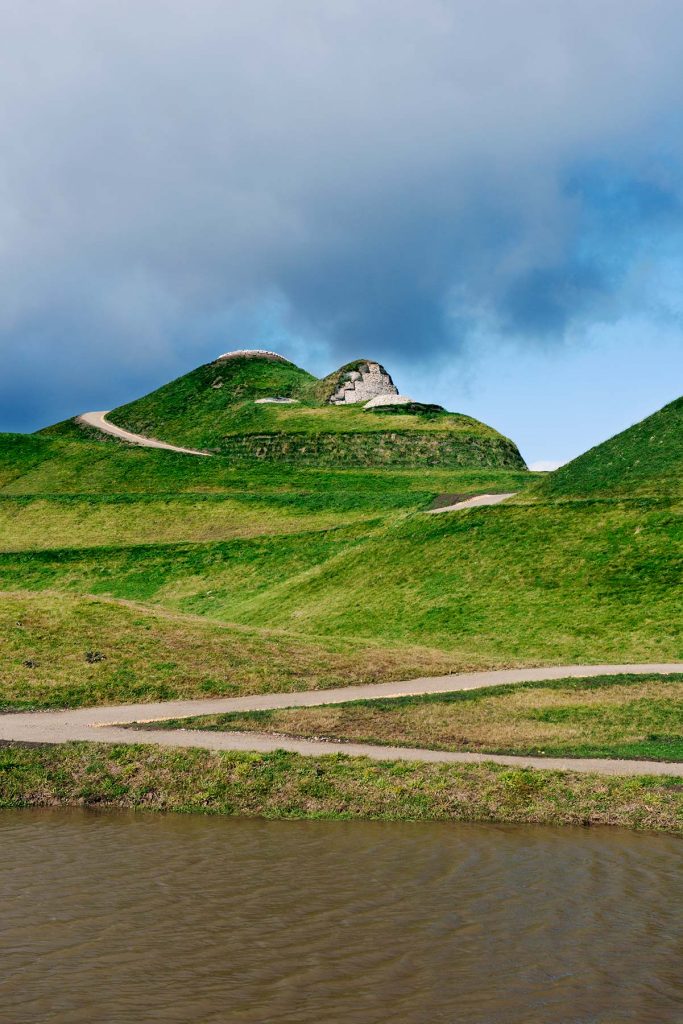 Northumberlandia landscaped figure.