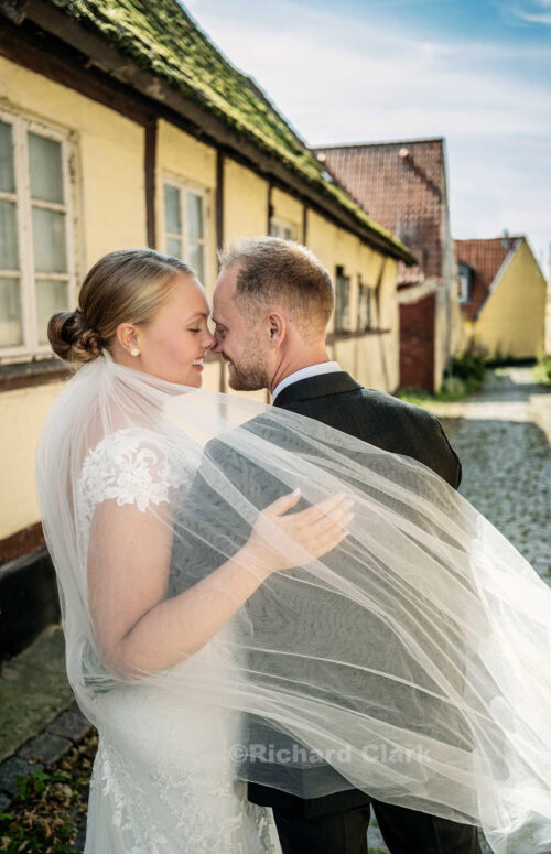 Brud og brugdom portræt