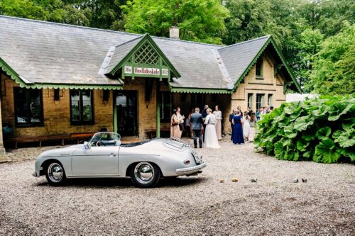 Porsche 356 bryllupsbil