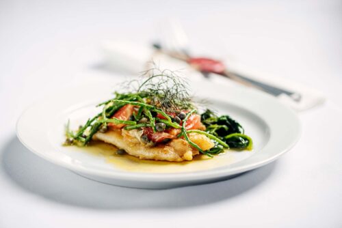 Pan-fried Lemon Sole